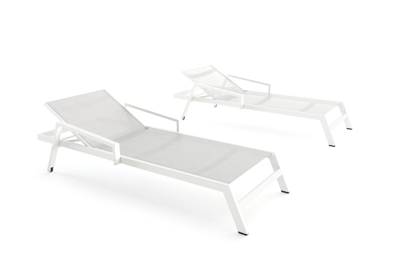 Eldorado Sun Lounger Set Compact (weiß) main product photo