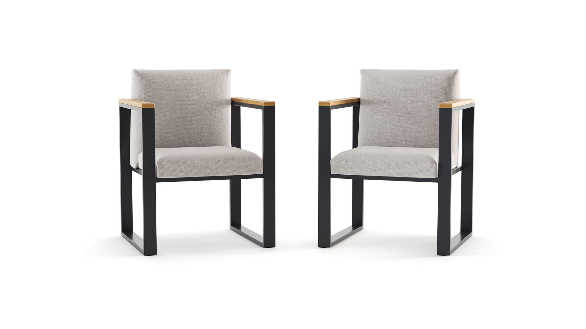 Matoyo Krzesło do stołu jadalnianego 2 sztuki