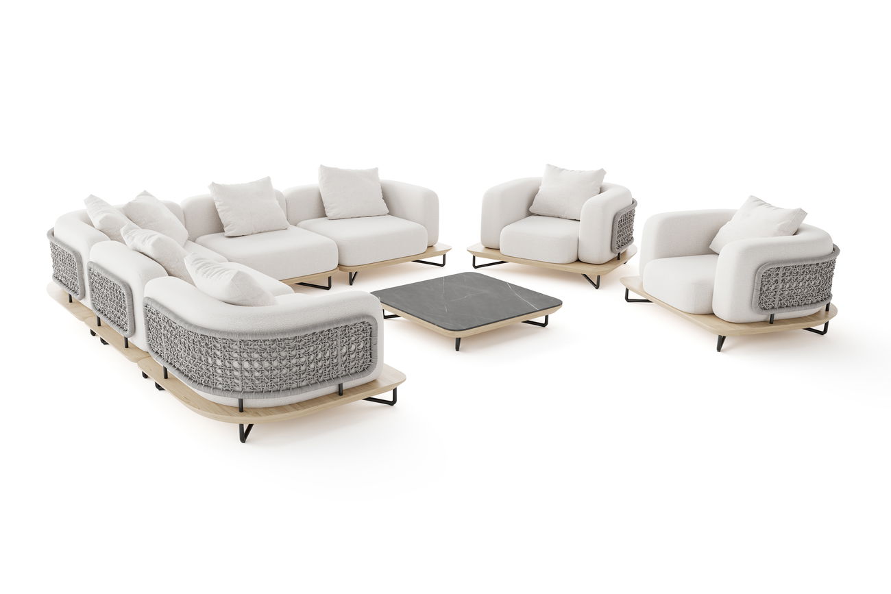 Serent Lounge Max (Rope Grau) main product photo