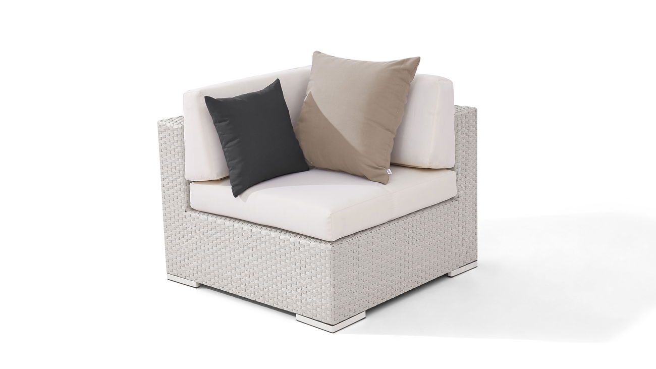 Narożna sofa Cube 90 cm (grau)