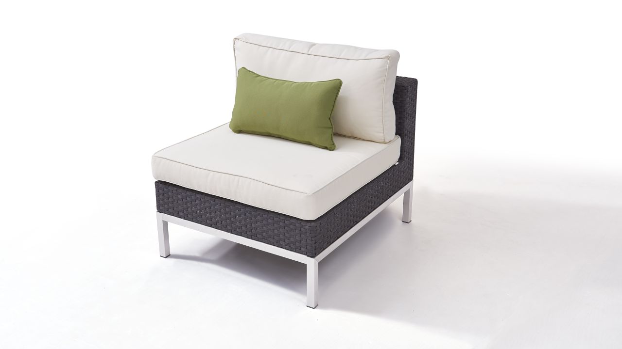 Polyrattan_Edelstahl_Silva_Mittelsofa_anthrazit_2