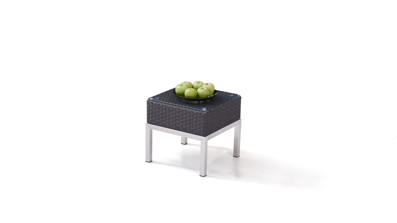 Polyrattan_Edelstahl_Silva_Tisch_42cm_anthrazit_2