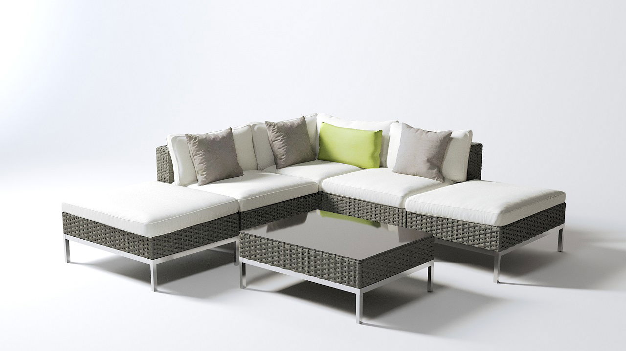 Poduszki na oparcie i siedzisko Dijon