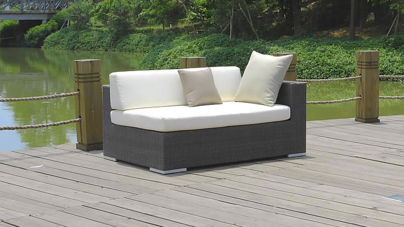 Sofa narożne Cube 140 cm, prawe (antracytowe) main product photo