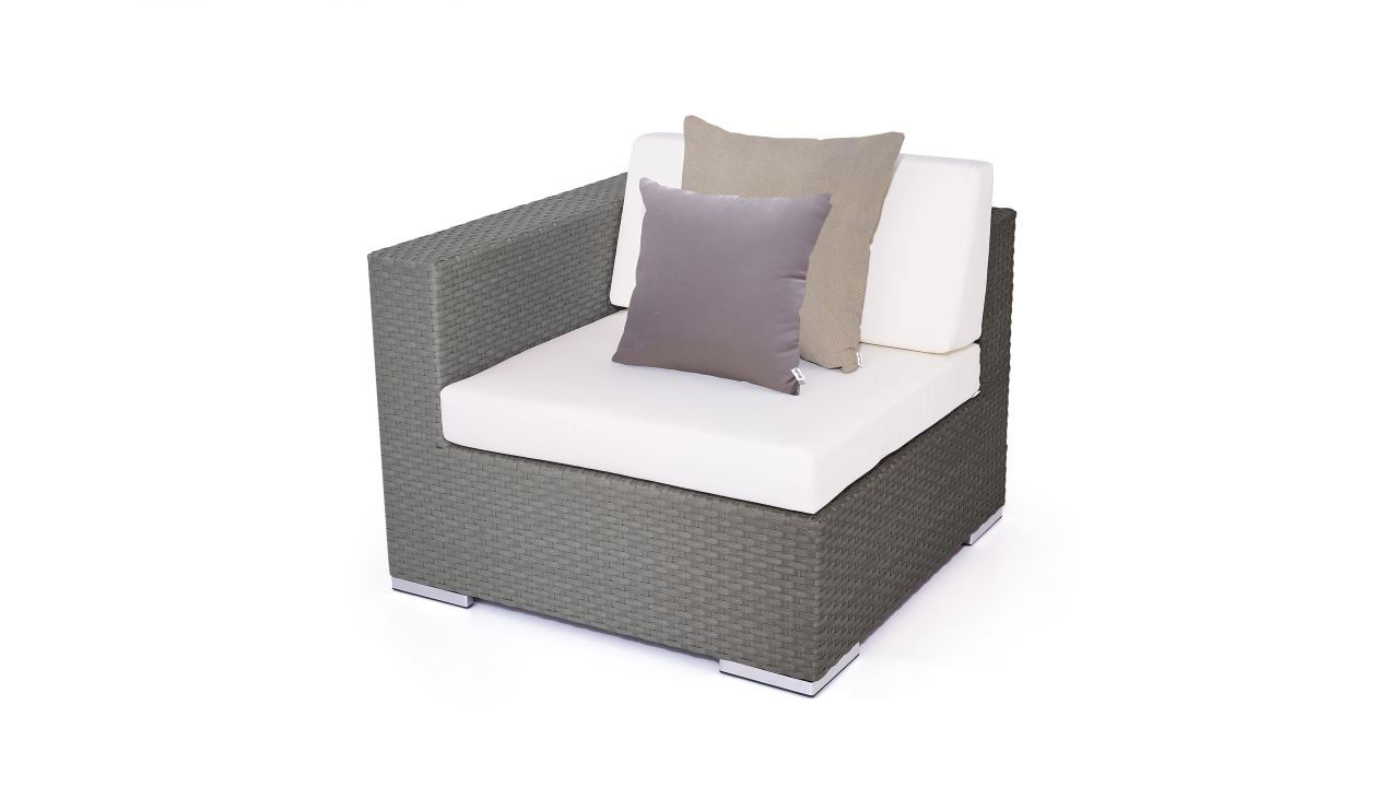 Sofa narożna Cube 90 cm (antracytowa)
