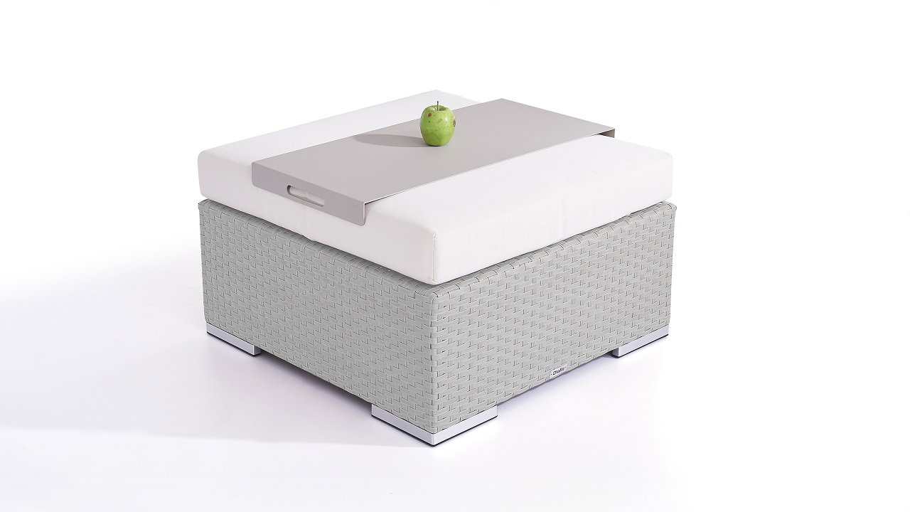 Pufa Cube 75 cm (szara)